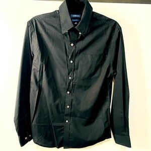 Croft & Barrow Men’s Black Dress Shirt – Size Small – Easy Care